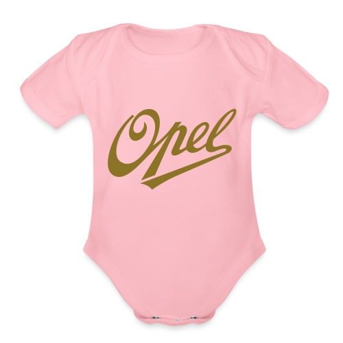 Opel Logo 1909 - Organic Short Sleeve Baby Bodysuit