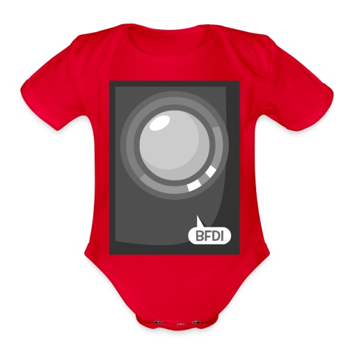 Announcer Tablet Case - Organic Short Sleeve Baby Bodysuit