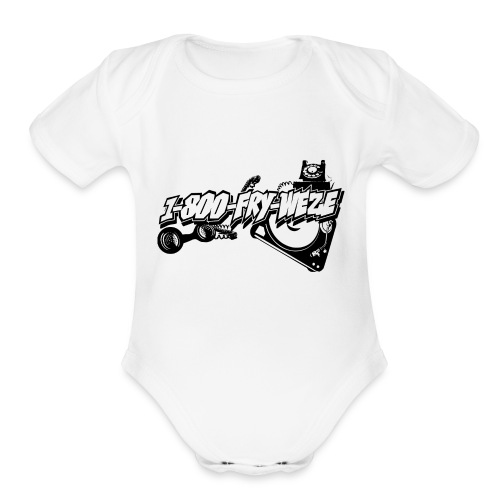 1-800-FRY-WEZE - Organic Short Sleeve Baby Bodysuit