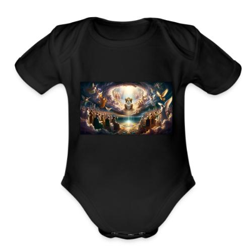 REVELATION 4 - Organic Short Sleeve Baby Bodysuit