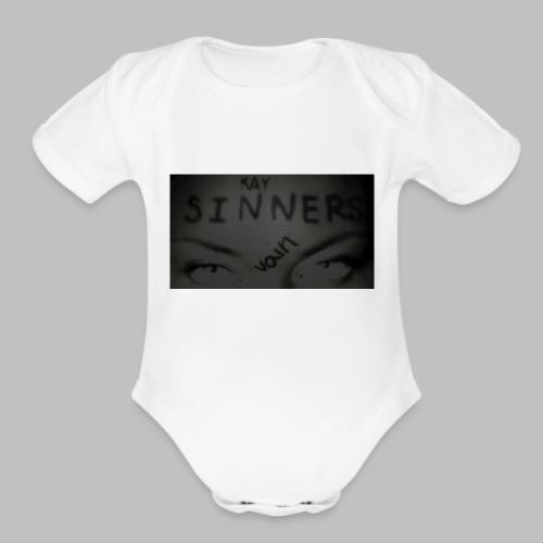 kayHD jpg - Organic Short Sleeve Baby Bodysuit