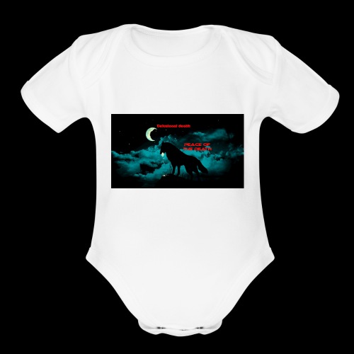death - Organic Short Sleeve Baby Bodysuit