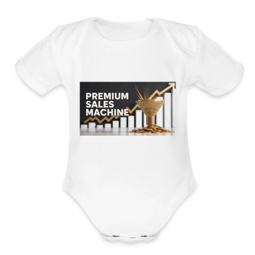 easy soloads sales funnel - Organic Short Sleeve Baby Bodysuit