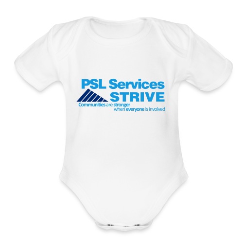 PSL Services/STRIVE - Organic Short Sleeve Baby Bodysuit