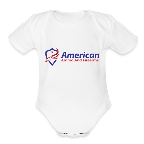 Logo - Organic Short Sleeve Baby Bodysuit