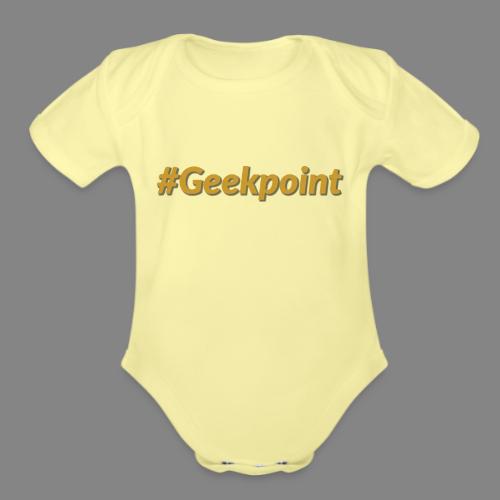 #Geekpoint - Organic Short Sleeve Baby Bodysuit