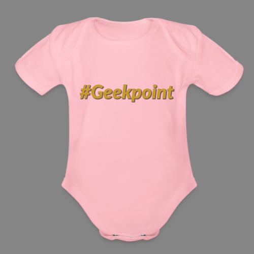 #Geekpoint - Organic Short Sleeve Baby Bodysuit