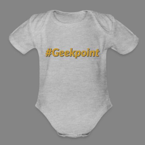 #Geekpoint - Organic Short Sleeve Baby Bodysuit