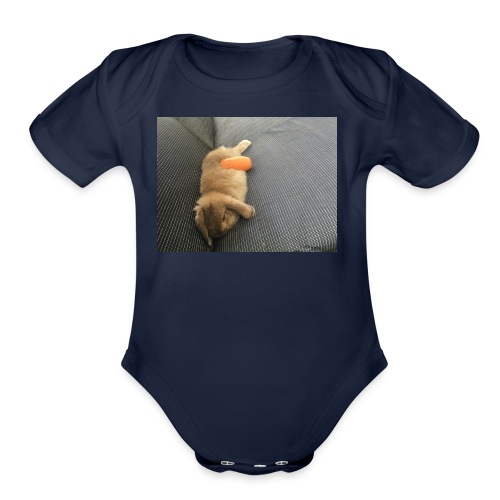Rabbit T-Shirts - Organic Short Sleeve Baby Bodysuit