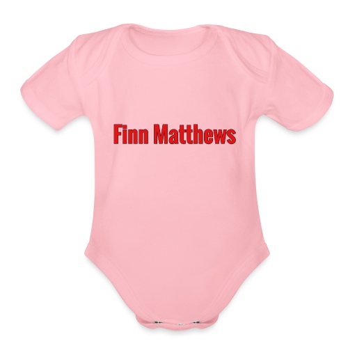 FM Logo - Organic Short Sleeve Baby Bodysuit