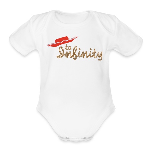 To infinity Cowgirl - Organic Short Sleeve Baby Bodysuit