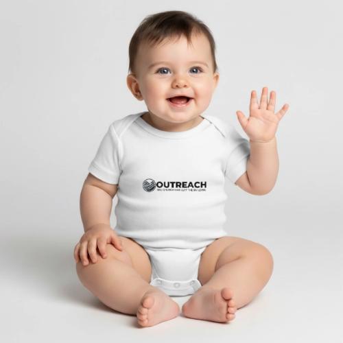 OUTREACH - Organic Short Sleeve Baby Bodysuit
