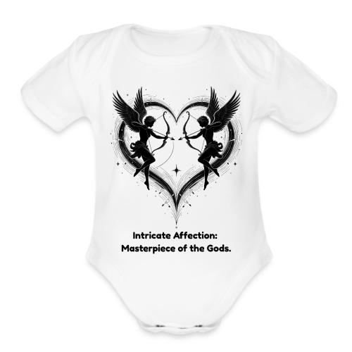 Intricate Affection T-Shirt - Organic Short Sleeve Baby Bodysuit