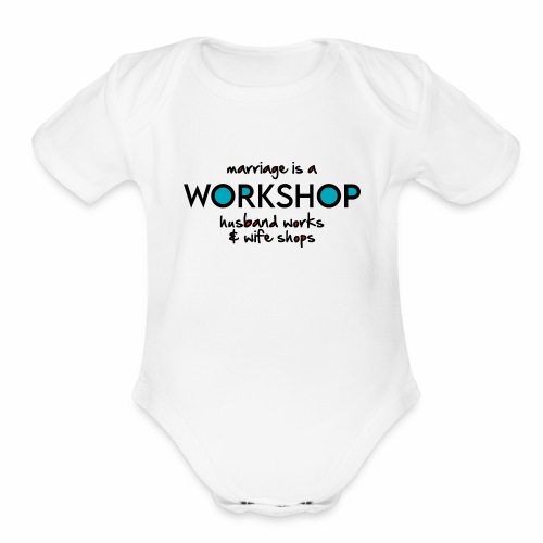 Workshop - Organic Short Sleeve Baby Bodysuit