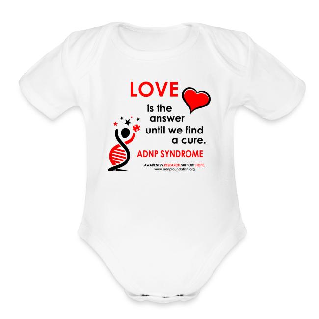 LOVE IS THE ANSWER Red and Black