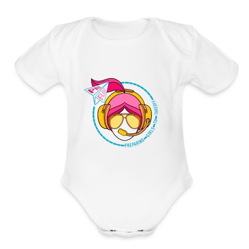 Pre Flight - Organic Short Sleeve Baby Bodysuit