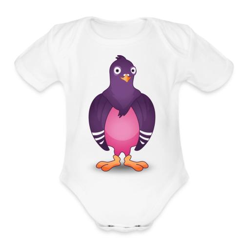 Pidgy - Organic Short Sleeve Baby Bodysuit