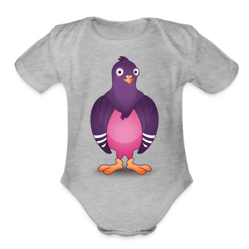 Pidgy - Organic Short Sleeve Baby Bodysuit