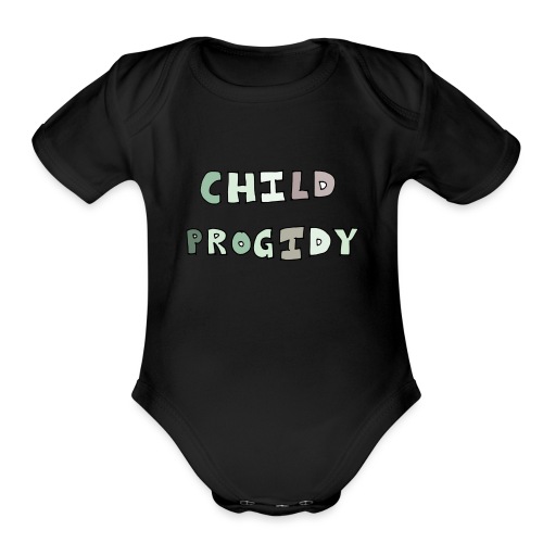 Child progidy - Organic Short Sleeve Baby Bodysuit