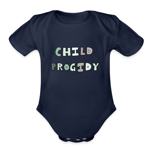 Child progidy - Organic Short Sleeve Baby Bodysuit