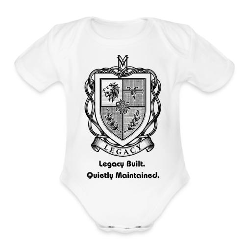 Quiet Luxury T-Shirt, Sweatshirt, & Poster - Organic Short Sleeve Baby Bodysuit
