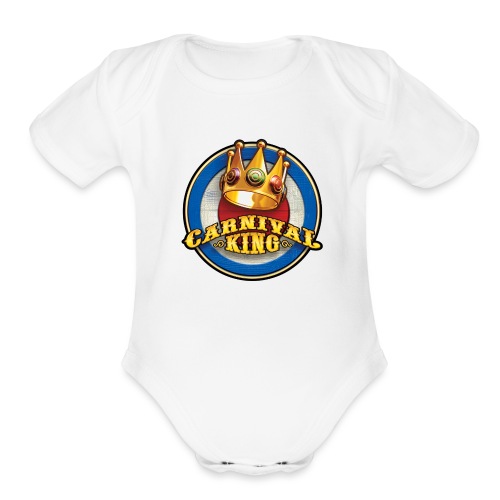 Carnival King - Organic Short Sleeve Baby Bodysuit