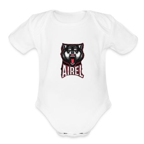 Airel Shop - Organic Short Sleeve Baby Bodysuit