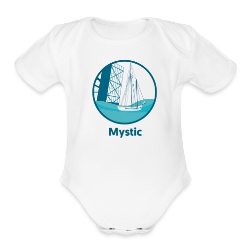 Mystic CT - Organic Short Sleeve Baby Bodysuit
