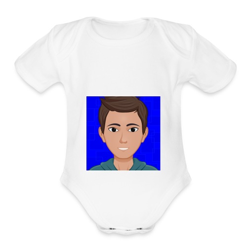 Wadood Gaming Merchandise - Organic Short Sleeve Baby Bodysuit