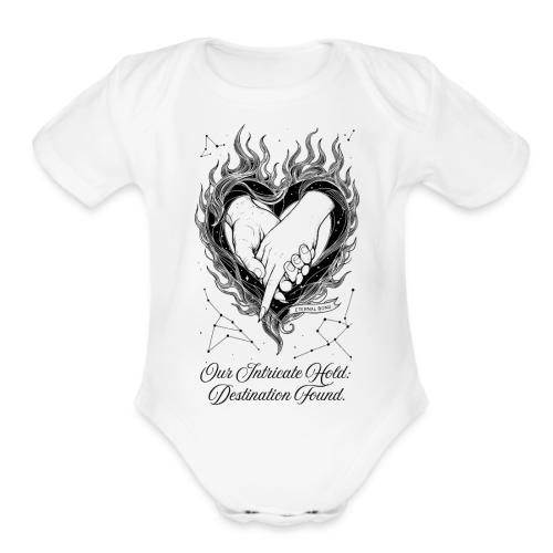 Intricate Hold T-Shirt, Mug, & Leggings - Organic Short Sleeve Baby Bodysuit