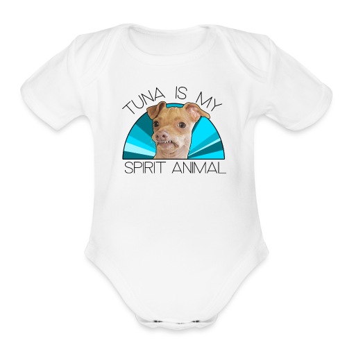 Spirit Animal–Cool - Organic Short Sleeve Baby Bodysuit