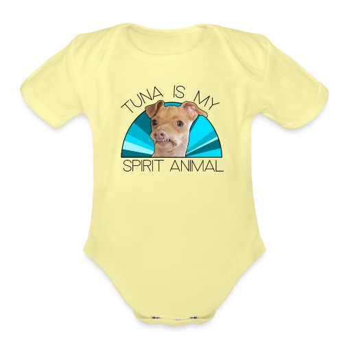 Spirit Animal–Cool - Organic Short Sleeve Baby Bodysuit