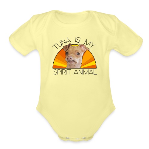 Spirit Animal–Warm - Organic Short Sleeve Baby Bodysuit