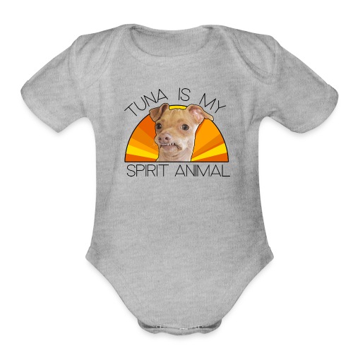 Spirit Animal–Warm - Organic Short Sleeve Baby Bodysuit