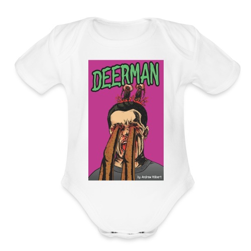 Deerman - Organic Short Sleeve Baby Bodysuit