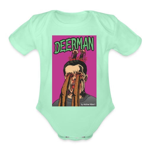 Deerman - Organic Short Sleeve Baby Bodysuit