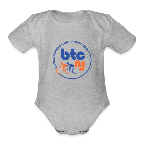 BTCNJ logo Gear - Organic Short Sleeve Baby Bodysuit