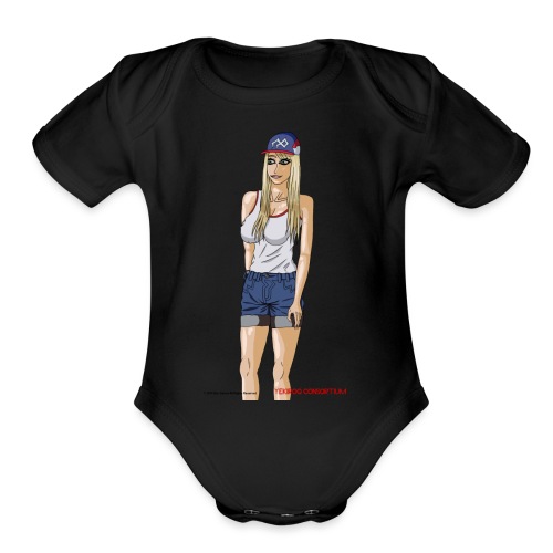 Gina Character Design - Yekiroq Consortium - Organic Short Sleeve Baby Bodysuit