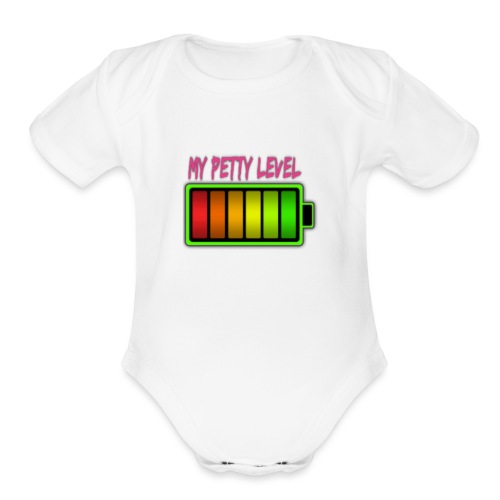 Petty attire - Organic Short Sleeve Baby Bodysuit