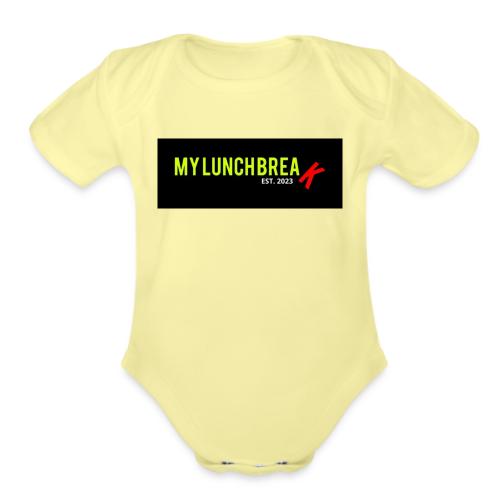 Logo Version 7.24 - Organic Short Sleeve Baby Bodysuit