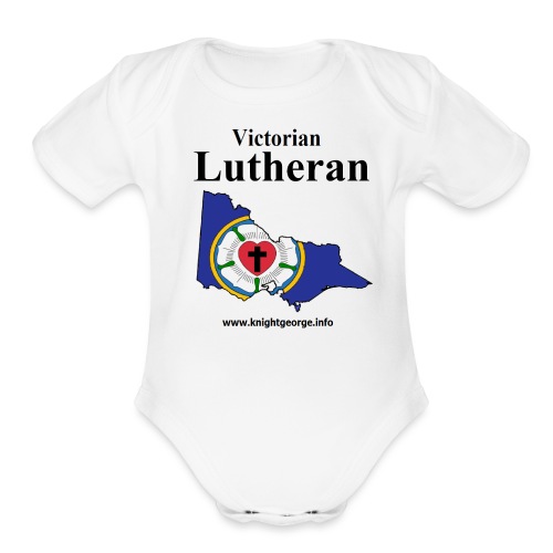 Victorian Lutheran - Organic Short Sleeve Baby Bodysuit
