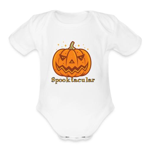 Spooktacular - Organic Short Sleeve Baby Bodysuit
