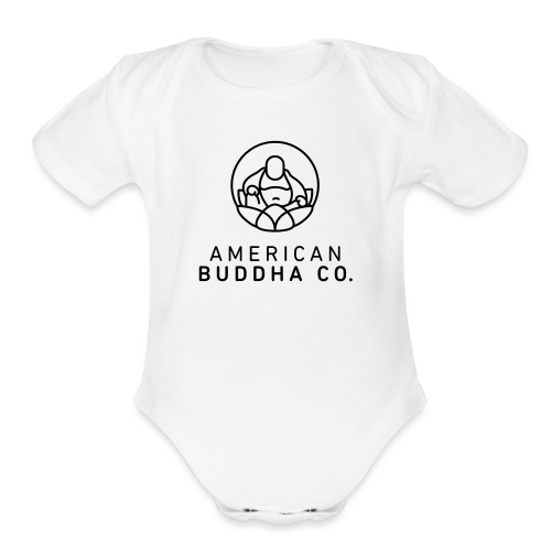 AMERICAN BUDDHA CO. ORIGINAL - Organic Short Sleeve Baby Bodysuit