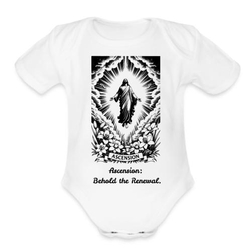 Christian T-Shirt, Poster, & Mug - Organic Short Sleeve Baby Bodysuit