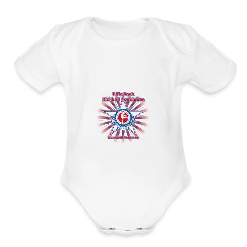 ALL STAR CLEAR - Organic Short Sleeve Baby Bodysuit