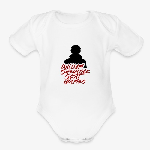 William Sherlock Scott - Organic Short Sleeve Baby Bodysuit