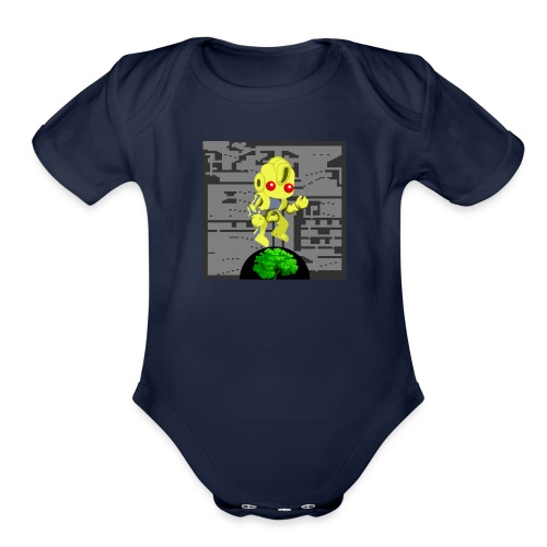 Hollow Earth Mens - Organic Short Sleeve Baby Bodysuit