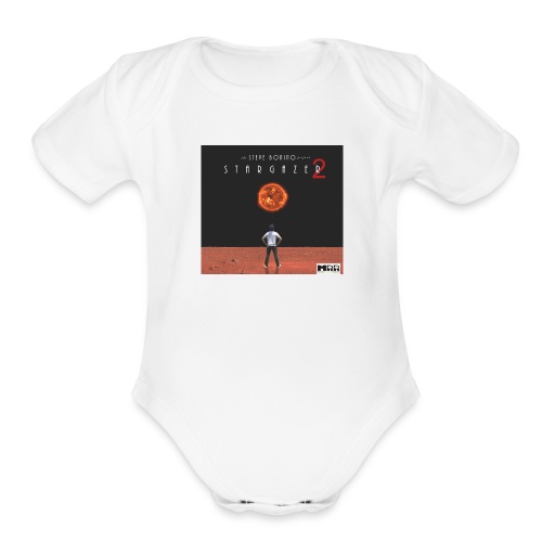 Stargazer 2 album cover - Organic Short Sleeve Baby Bodysuit