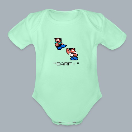 BARF - Organic Short Sleeve Baby Bodysuit