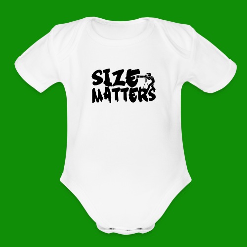 Size Matters Photography - Organic Short Sleeve Baby Bodysuit